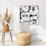 Shadow Noir (Square) Art Print