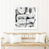 Shadow Noir (Square) Art Print