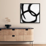 Hoop Dreams V1 (Square) Art Print