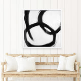 Hoop Dreams V1 (Square) Art Print