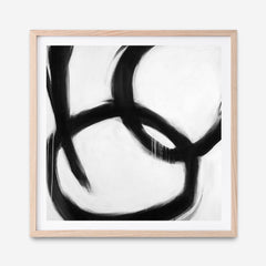 Hoop Dreams V1 (Square) Art Print