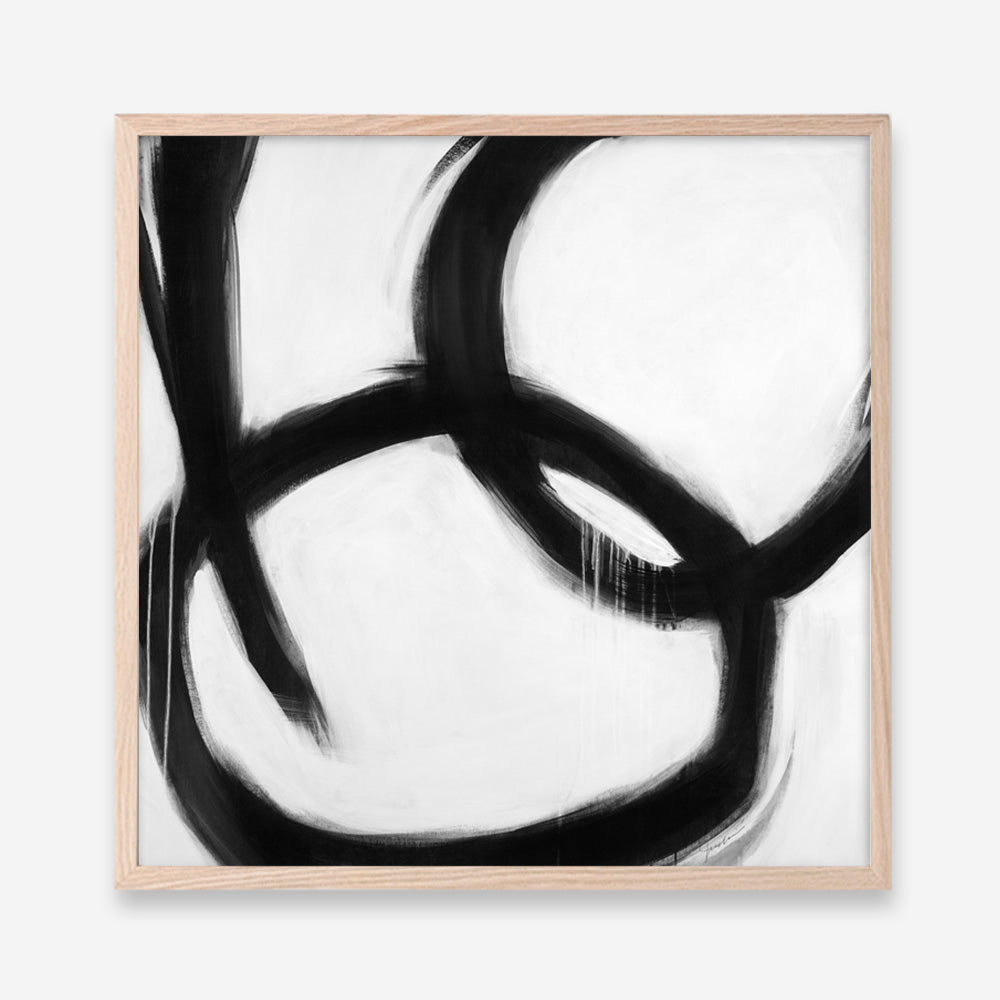 Hoop Dreams V1 (Square) Art Print