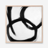 Hoop Dreams V1 (Square) Art Print