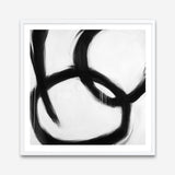 Hoop Dreams V1 (Square) Art Print