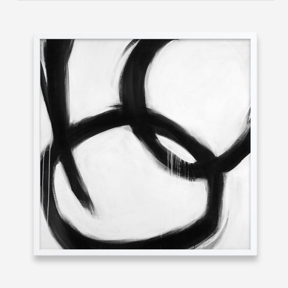 Hoop Dreams V1 (Square) Art Print