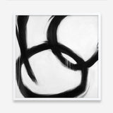 Hoop Dreams V1 (Square) Art Print