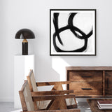 Hoop Dreams V1 (Square) Art Print