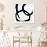 Hoop Dreams V1 (Square) Art Print