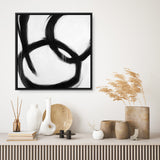 Hoop Dreams V1 (Square) Canvas Print