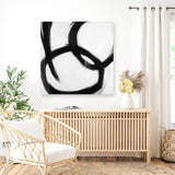 Hoop Dreams V1 (Square) Canvas Print