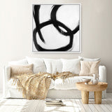 Hoop Dreams V1 (Square) Canvas Print
