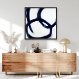 Hoop Dreams (Square) Art Print