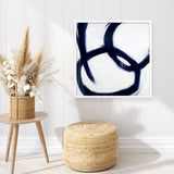 Hoop Dreams (Square) Art Print