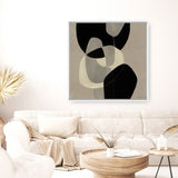 Gravity III (Square) Canvas Print