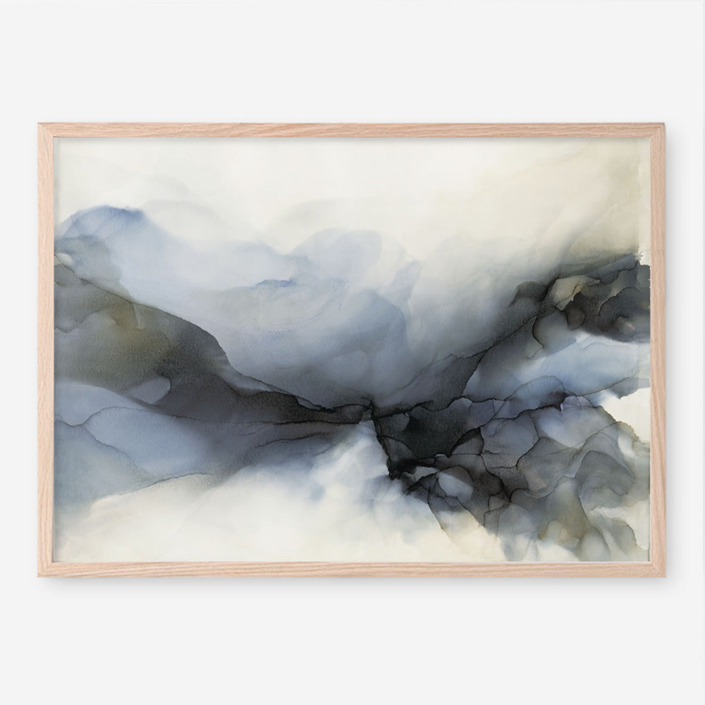 Abstract Low Tide Art Print