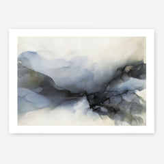 Abstract Low Tide Art Print