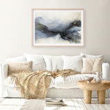 Abstract Low Tide Art Print