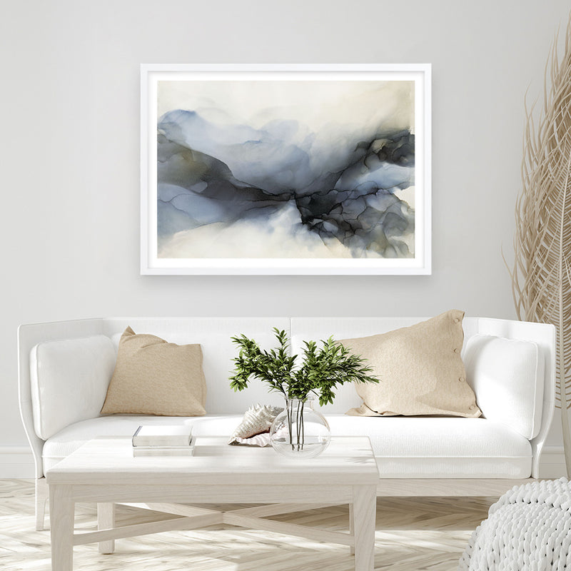 Abstract Low Tide Art Print