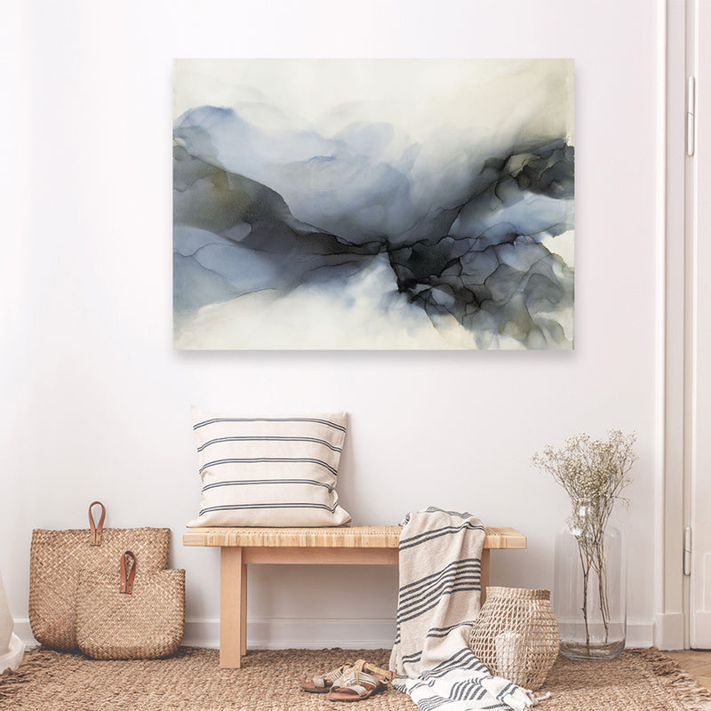 Abstract Low Tide Canvas Print