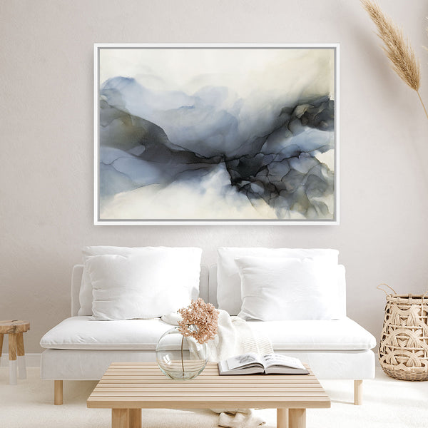 Abstract Low Tide Canvas Print