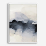 Past Clouds II Blue Canvas Print