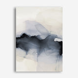 Past Clouds II Blue Canvas Print