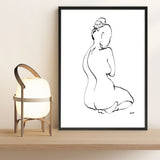 Contours I Art Print