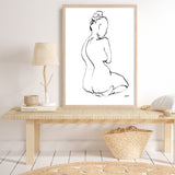 Contours I Art Print