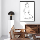 Contours I Canvas Print