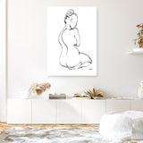 Contours I Canvas Print