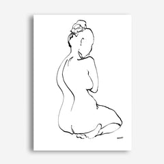 Contours I Canvas Wall Art Print