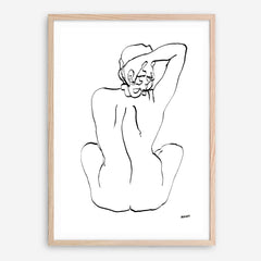 Contours II Art Print