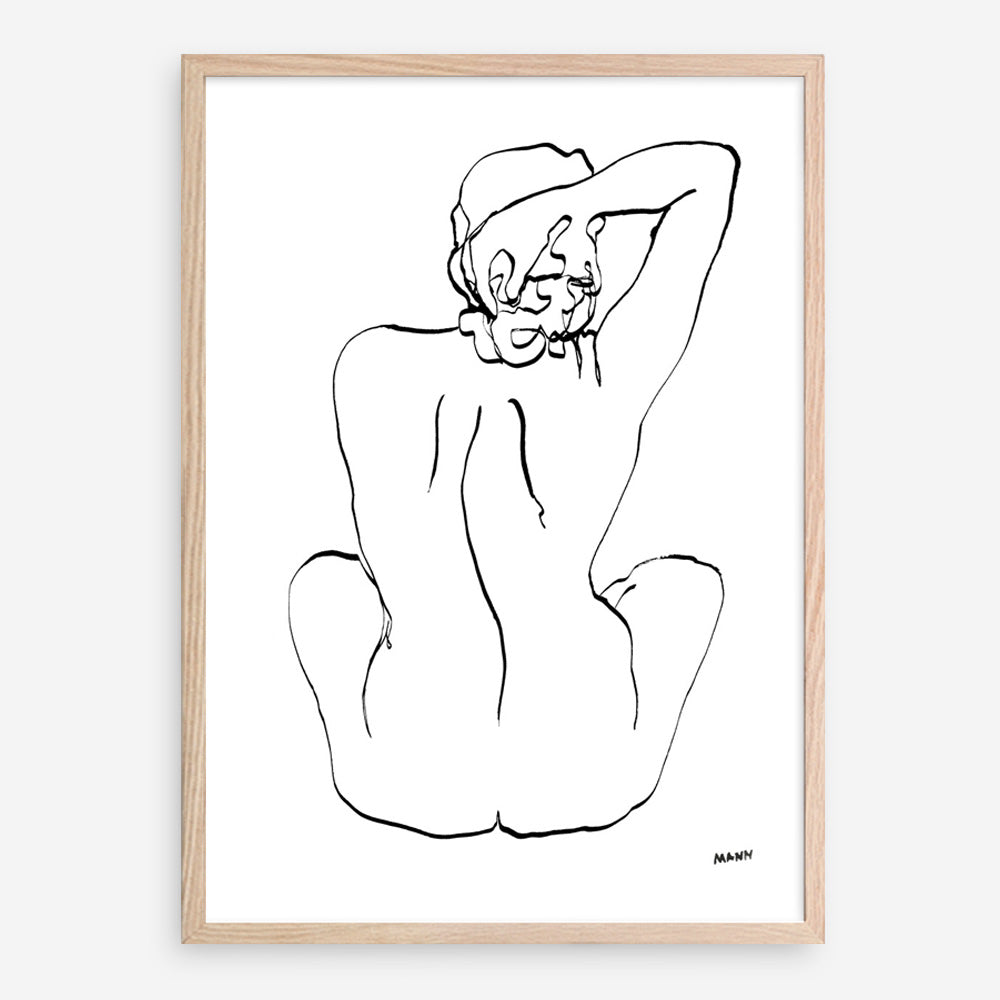 Contours II Art Print