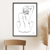 Contours II Art Print