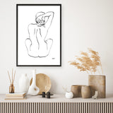 Contours II Art Print