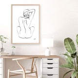 Contours II Art Print