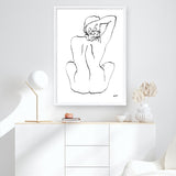 Contours II Art Print