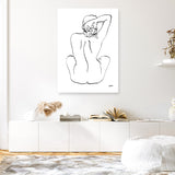 Contours II Canvas Print