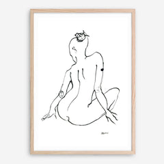Contours III Art Print