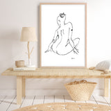 Contours III Art Print