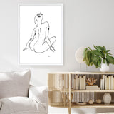 Contours III Art Print