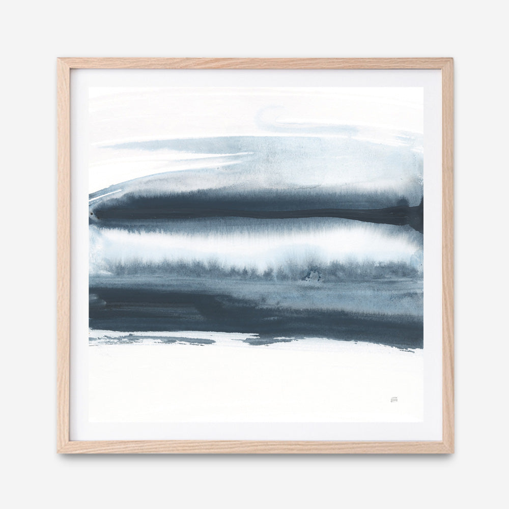 Waterway Minimalism I (Square) Art Print