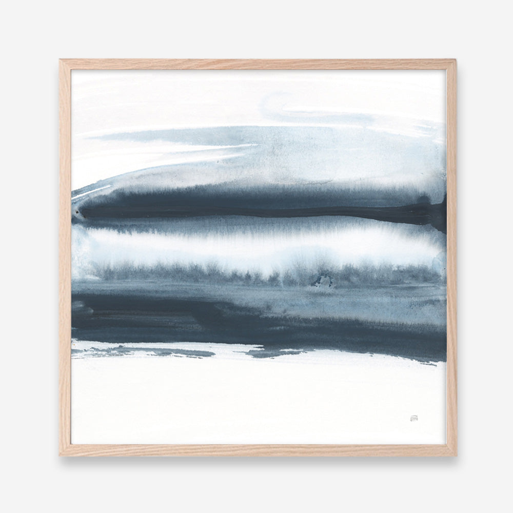 Waterway Minimalism I (Square) Art Print