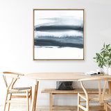 Waterway Minimalism I (Square) Canvas Print