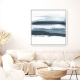 Waterway Minimalism I (Square) Canvas Print