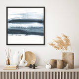 Waterway Minimalism I (Square) Art Print