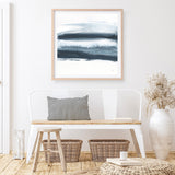 Waterway Minimalism I (Square) Art Print
