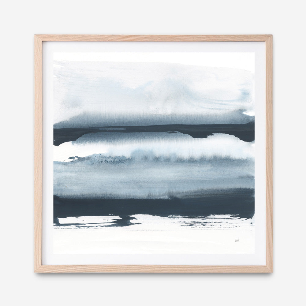 Waterway Minimalism II (Square) Art Print