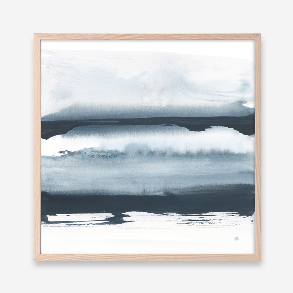 Waterway Minimalism II (Square) Art Print