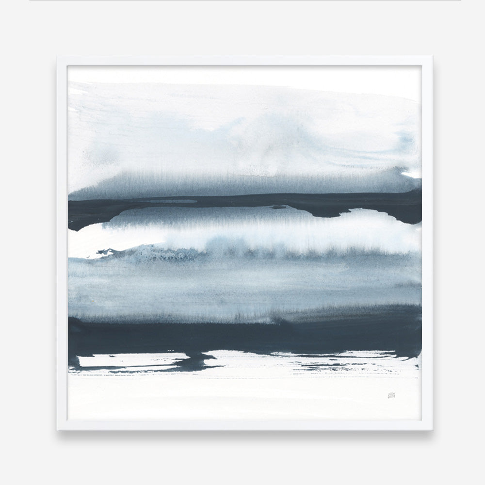 Waterway Minimalism II (Square) Art Print